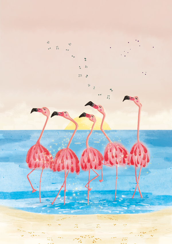 Singing Flamingos